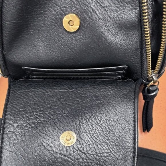 Urban Originals Anthropologie Boho Traveler Faux Leather Liberty Crossbody Bag - Picture 7 of 13